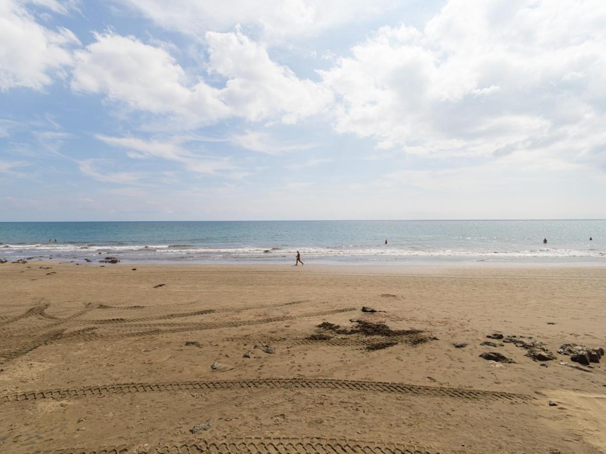 Homeforguest Modern Apartment In San Agustin 2 Min From The Beach San Bartolome Bagian luar foto